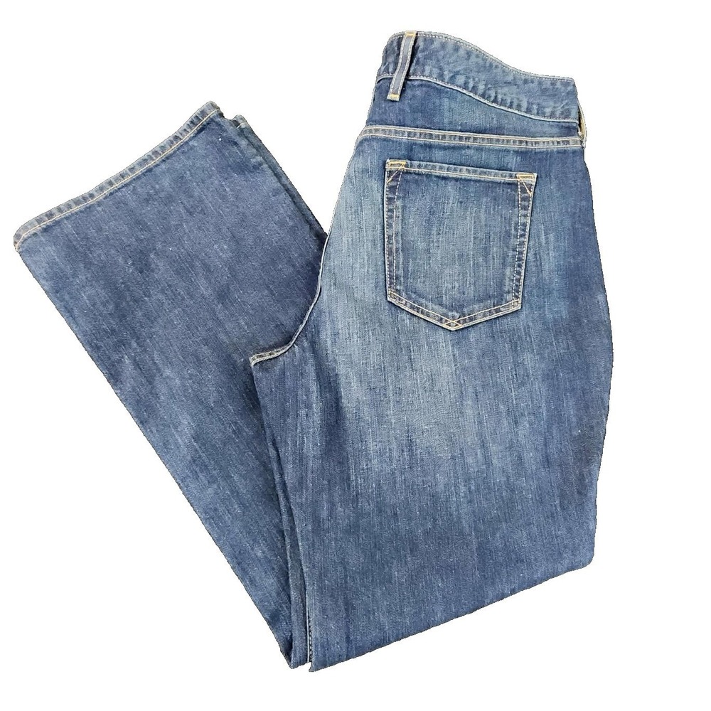 Eddie Bauer Curvy Bootcut Blue Women P14 Petite Denim Stretch Jeans